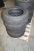 4 x winter tires 195/70 R15. Load 104 f 102