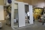 Sliding Doors. 2 x mirror. 1 piece. white. Height approximately 230 x width approx 267 cm, with track and one gable