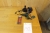 Akuskruemaskine, Bosch, mit zwei Akkus und Ladegerät + Klebepistole + Bits