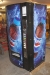 Pepsi køleskab med nøgler og instruktionsbog