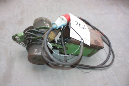 Electrical hoist, Stahl, 250 / 500 kg