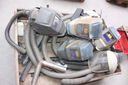 Various clean air equipment + Eye Tech welding helmets