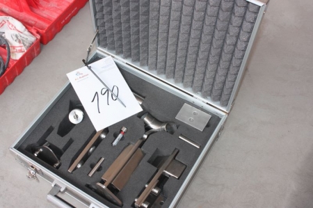 Suitcase with various stainless steel 