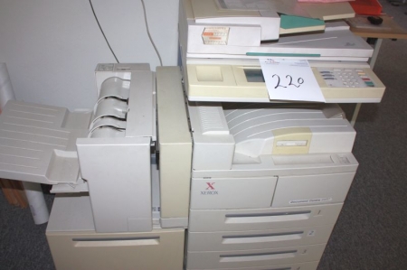 Kopimaskine, Xerox Document Centre 440 ST m. efterbehandlingsenhed. Testet OK