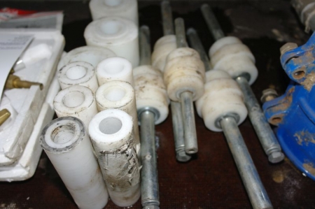 Various rolls in plastic