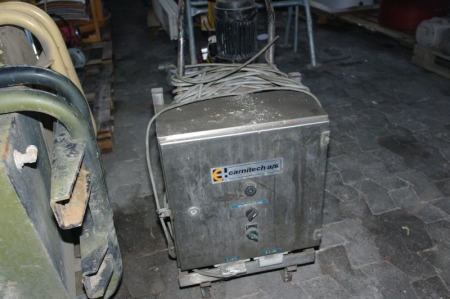 Test apparatus for the production Stainless