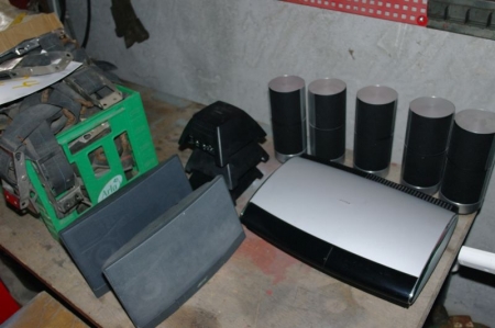 Bose system with many parts