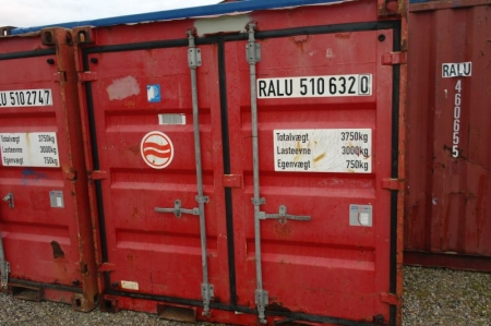 6 fods Container