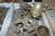 3 boxes assorted ¾ "- 1" Fittings + assorted brass fittings