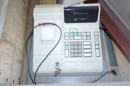 Cash register, marked. EBM, type NT-1104
