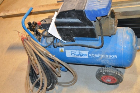 Compressor with hoses, Güde
