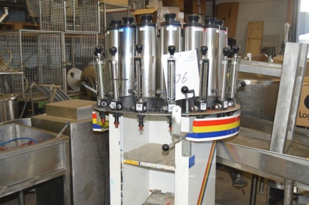 Colour Mixer with a vacuum pump. 16 color cylinders