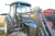 Tractor, New Holland, type TD90D 4WD. Fitted with front loader Trima + 2.0P and bucket, width of 2 meters. Tire tread about 95%. Hours: 333. Year 2008. Very good condition. Reg. No. MD19278. 