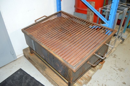 Grill with lid, app. 80 x 120 cm