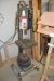Drill press, EFI Rabor, type 301,022,090,601. Attached emergency stop. Max. spindle speed: 2800 rpm. NOTE: faulty gearbox