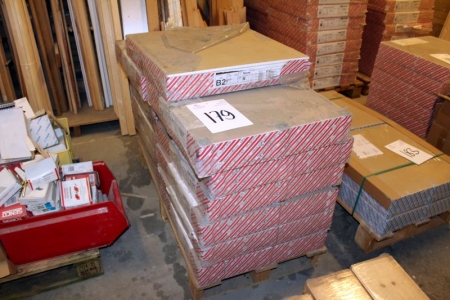 13 pakker Danoline gipsplader til loft 13 x 575,5 x 575,5 mm Markant 600