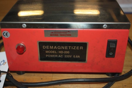 Afmagnetiseringsapparat, Demagnetizer model HD-200