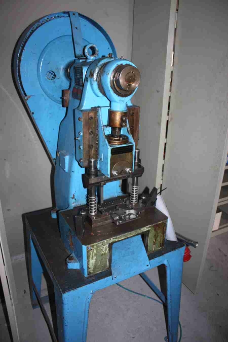 Excentric press, Karl Burchard type 10TF. 10000 kg. incomplete