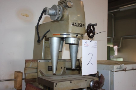 Profile projector, Hauser, type 215. Projector surface: 560x460 mm. Including operations manual