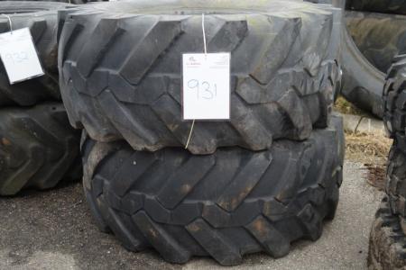 2 stk. Michelin dæk, 18x22,5
