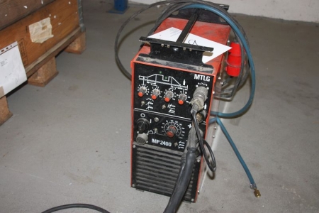 TIG welder, Kemppi MP 2400, with welding cable and torch