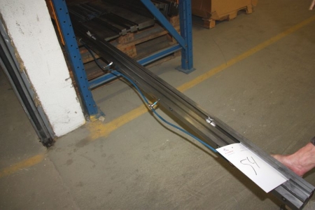 3 meter boom for folding machine with overbending and folder