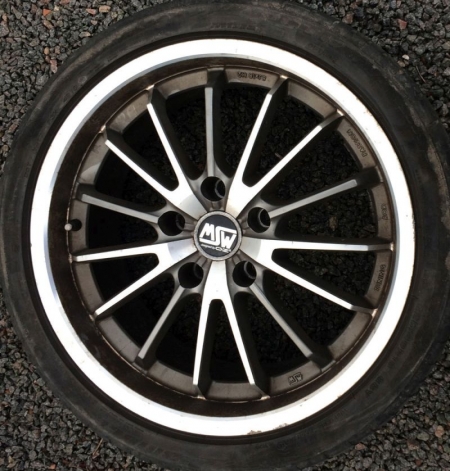 Alloy wheels OZ, have been on a BMW 328, 225 x 40 x 18