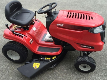 Lawn tractor from factory with 2 year warranty, 12.5 hp, Hydrostatic