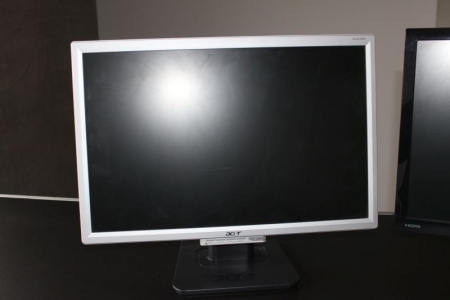 Acer monitor, serial no. ETL7409046714004096420, year 03/2007 + Asus HDMI, serial no. E4LMQSO22179, year 04/2014