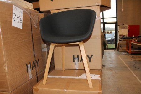 4 pcs. Hay chairs AAC23, dark gray (Archive photo)