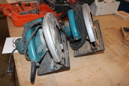 2 pcs. Makita circular saws