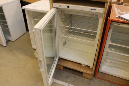 Refrigerator with glass front
