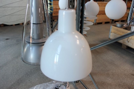 Glas loftlampe Louis Poulsen, Toldbod pendant, Ø: 220 cm