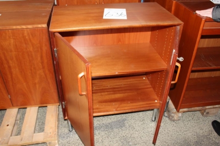 Cabinet on legs, B: 80 cm, D: 46 cm, H: 95 cm (worn)