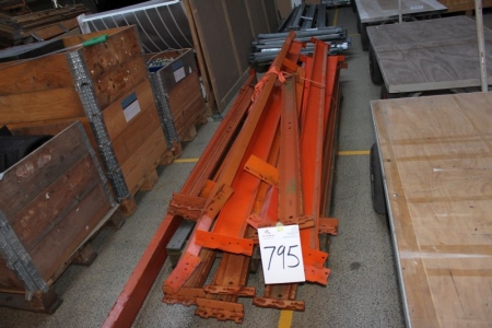 Pallet with stringers for pallet rack (various lengths)