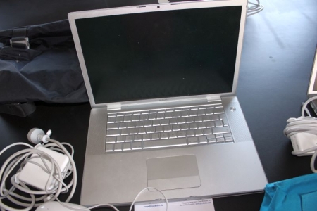 Bærbar PC, Apple MacBook Pro, model A1260 serie nr W883331QYJX Pc er nyformateret og med El Capitan styresystem