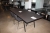 Table HAY2500 mm x 925 mm, with 4 HAY chairs with cushions