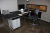 Desk, Labofa Munch, Type: MX280984 + chair, Modus Wilkhahn + drawer section (lamp not included)