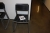 4 pcs. cafe chairs w. plastic wicker, Melker from IKEA