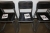 4 pcs. cafe chairs w. plastic wicker, Melker from IKEA