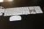 Apple Keyboard + adapter + mouse