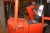 Eltruck, 4-way reach truck, BT Lifters type FRT 2000/4 No. 71 803 max 2000 kg lifting height 5400 mm (left way pipes, cracked, see picture)