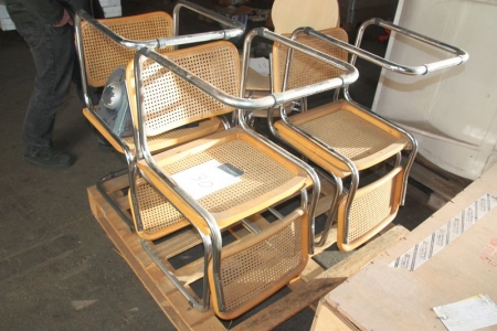 6 x barber chairs