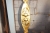 Gypsum Decoration coated with gold leaf. Approximately 19 large (lxb approximately 120 x 25 cm) + 3 small (lxb approximately 66x14 cm)