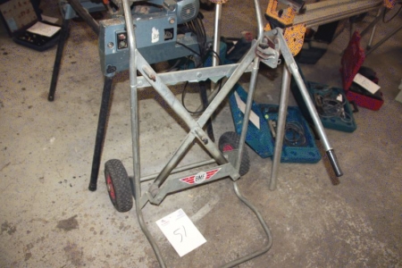 Trolley with belt holder and cutter, BMF