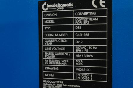 Control panel, H: 220 cm, B: 56 cm, L: 140 cm