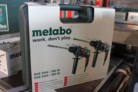 2 pcs. drills, Metabo BHE2444 / 800 w and KHE2444 / 800 W NY