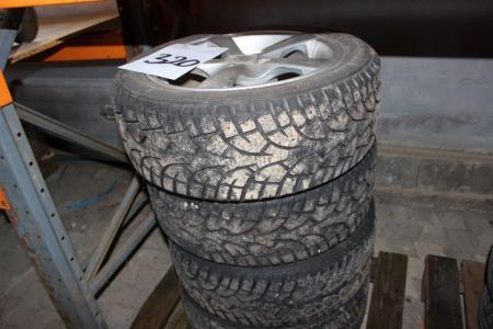 4 tires with rims 195/50 R15