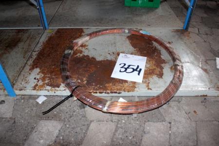 Roll with copper wire
