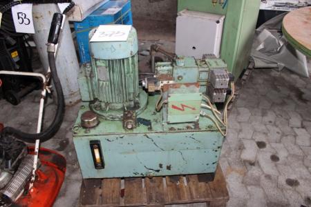 Hydraulic Station, 380 volts, complete 5.5 kW